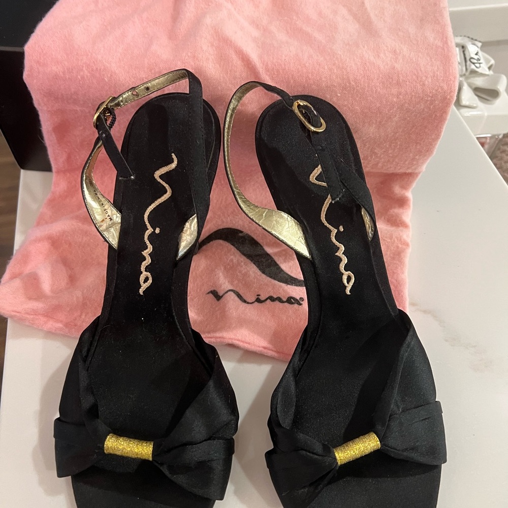 Black heels